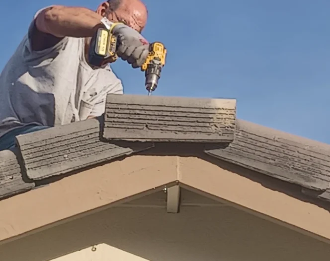 working in your roof